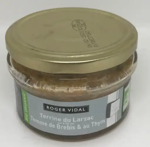 Terrine Larzac tomme brebis thym 130g
